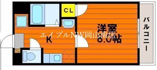 大元駅 徒歩11分 4階の物件間取画像